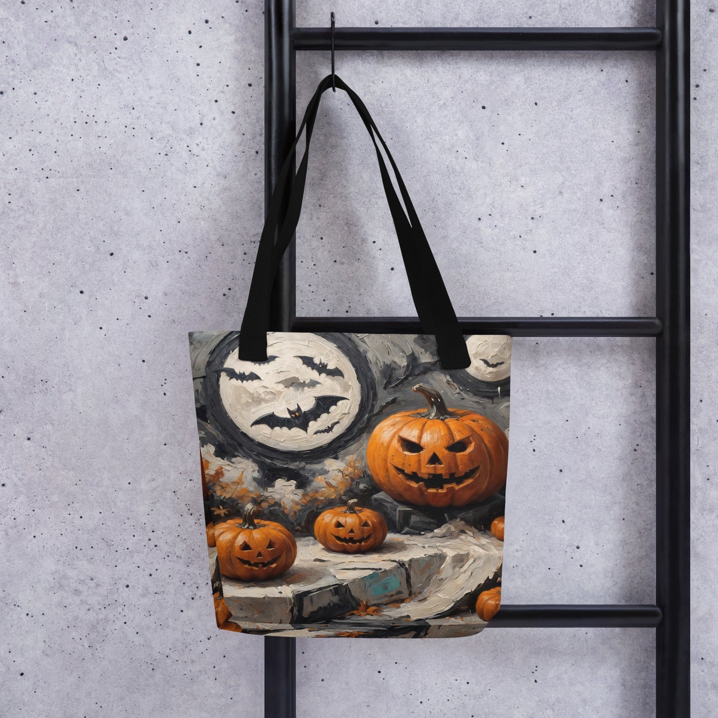 Moonlit Jack-o’-Lanterns, Tote bag