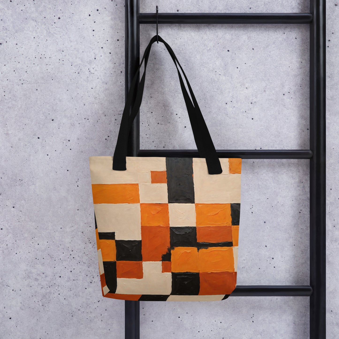 Autumnal Geometric Harmony, Tote bag