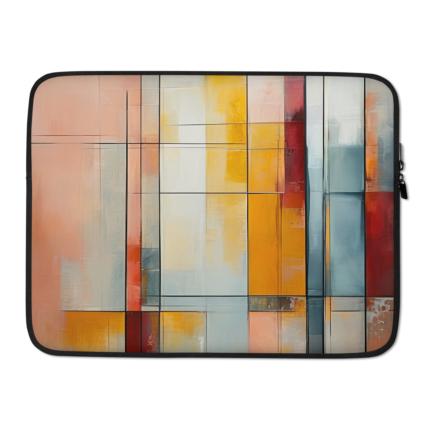 Urban Mosaic: Radiant Layers, Laptop Sleeve