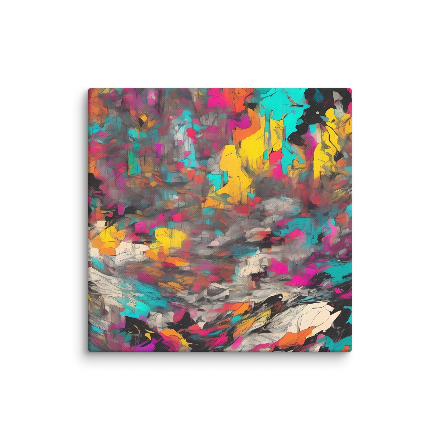 Neon Mirage, Canvas