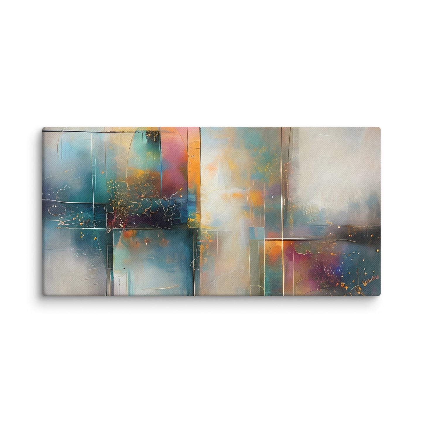 Mystical Horizon Abstract, Canvas