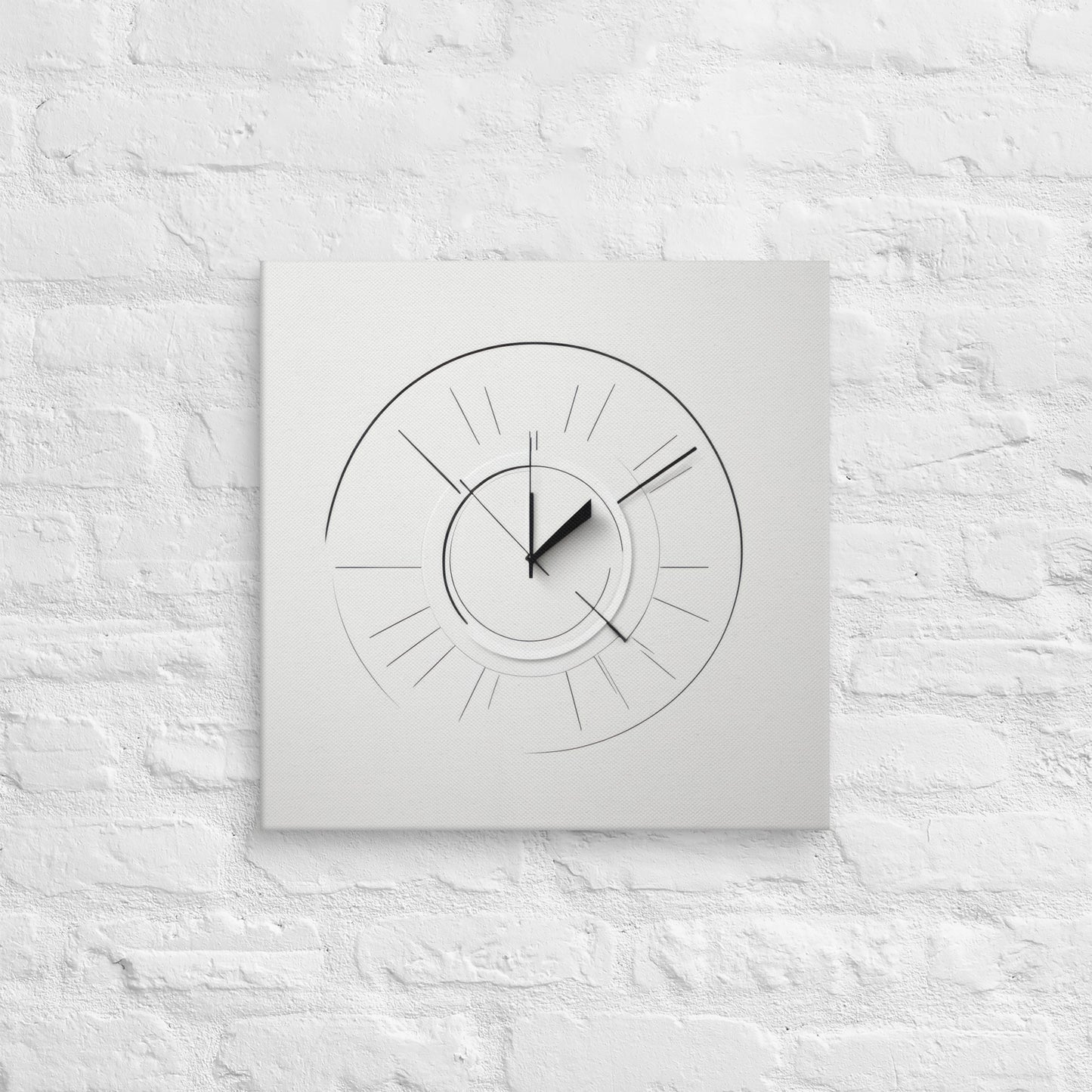 Minimalist Timeflow, Canvas