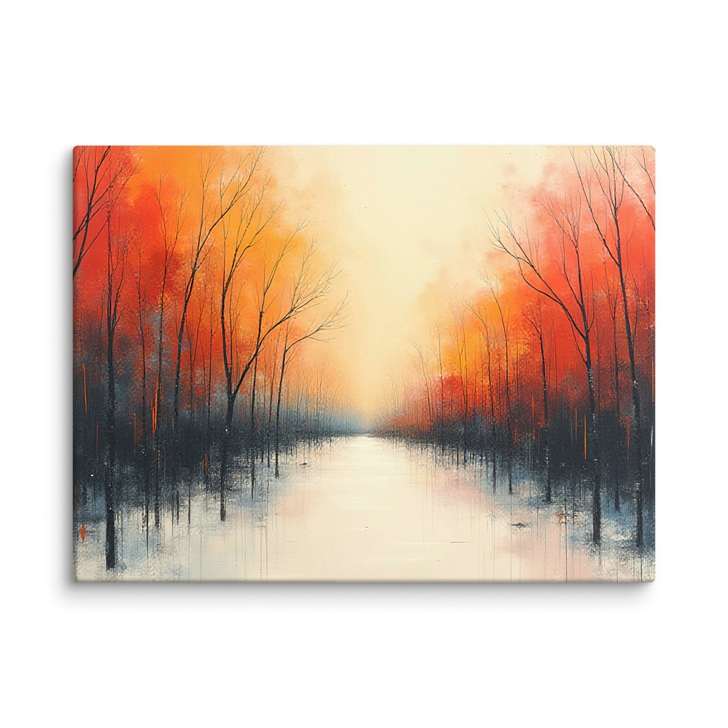 Silent Autumn Reflections, Canvas