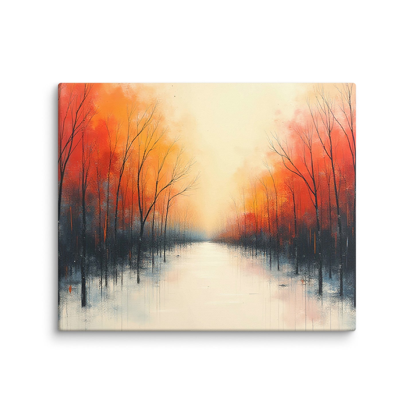 Silent Autumn Reflections, Canvas