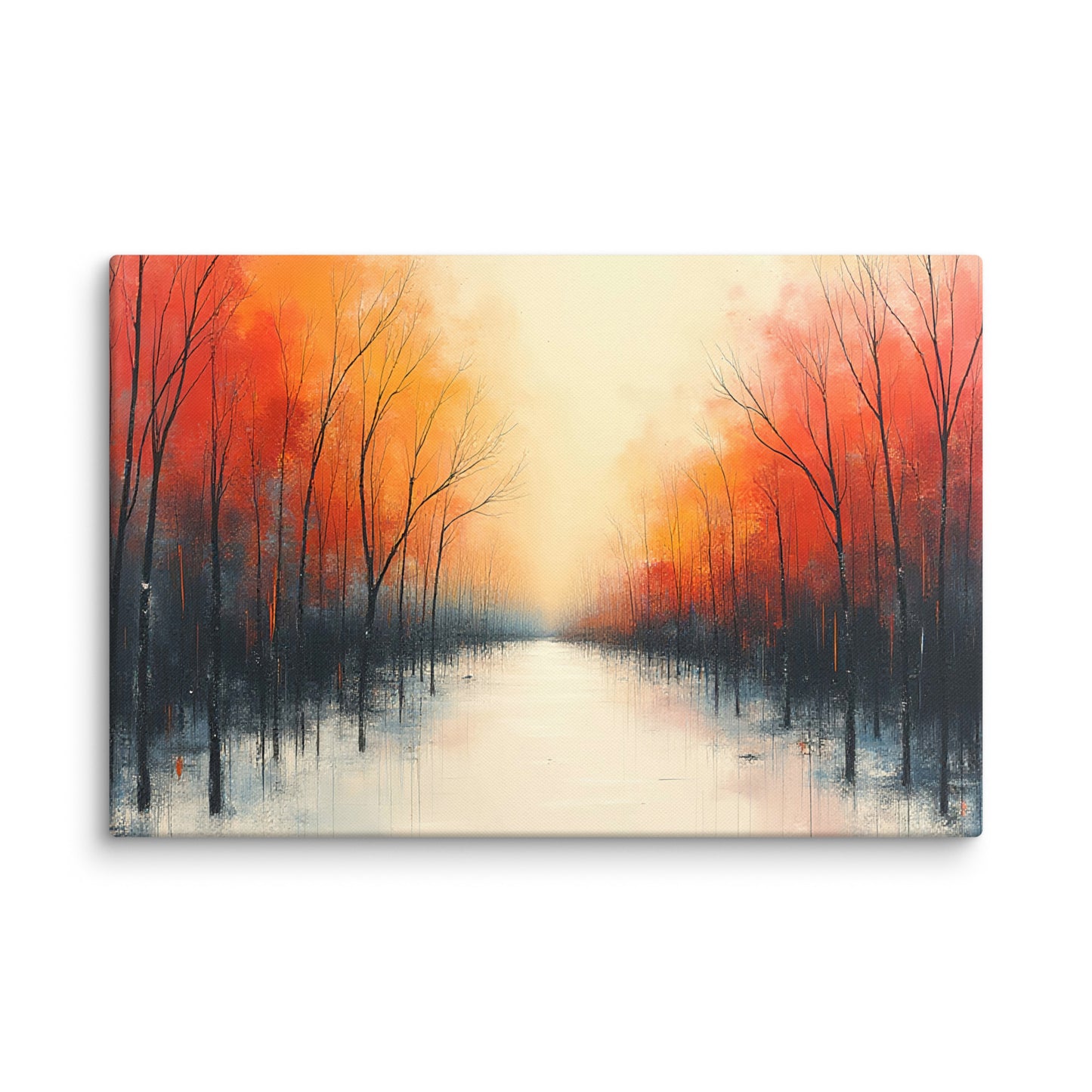 Silent Autumn Reflections, Canvas