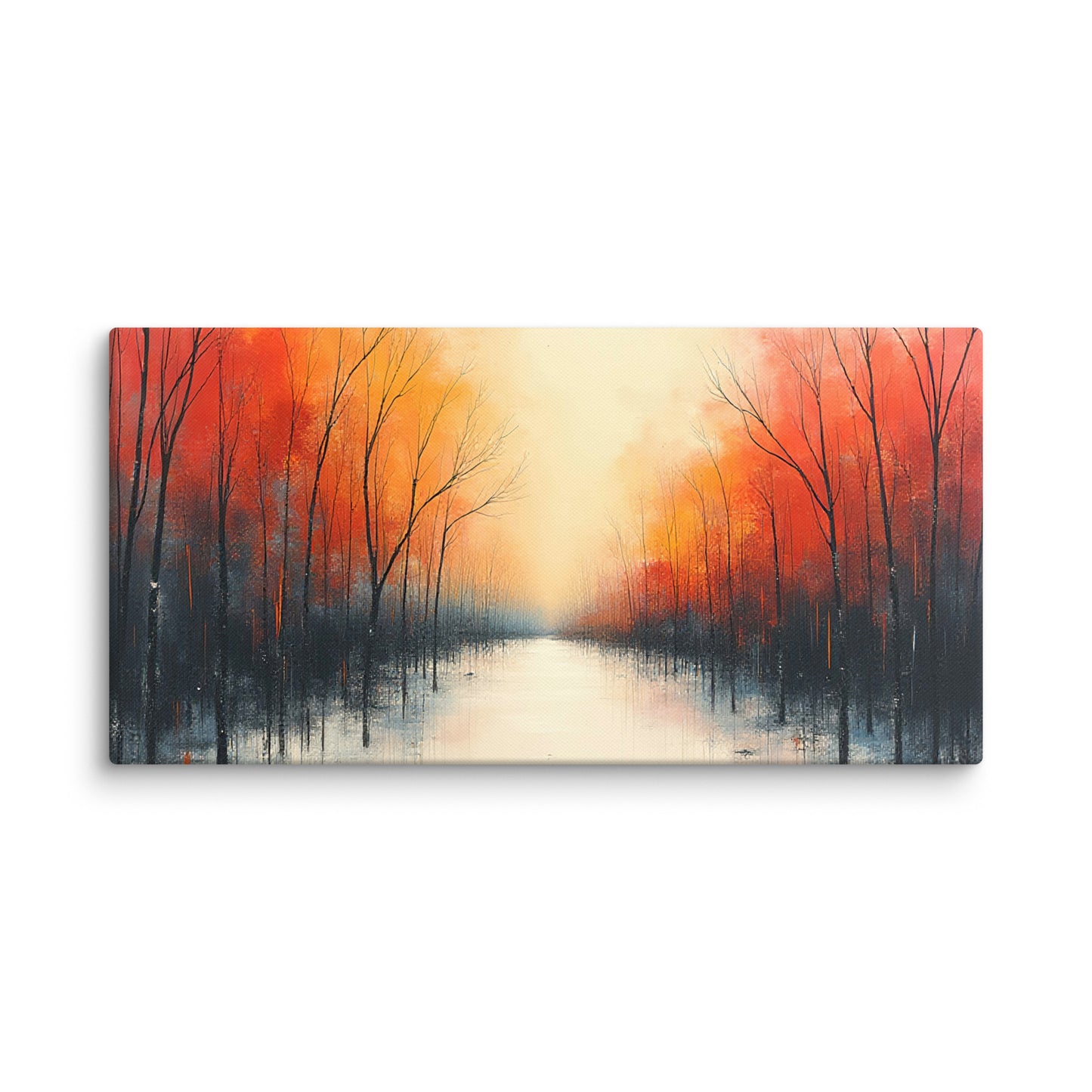 Silent Autumn Reflections, Canvas