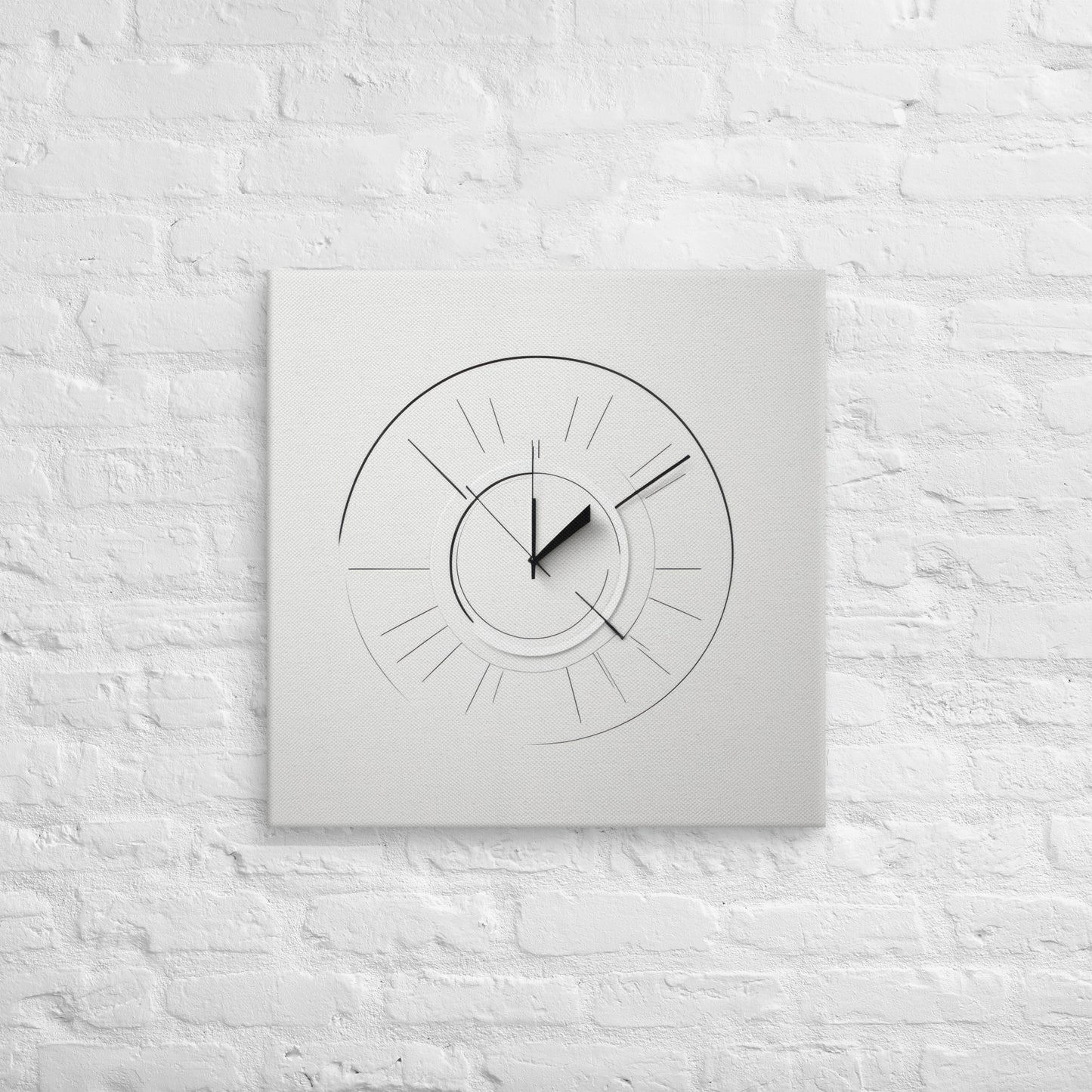 Minimalist Timeflow, Canvas