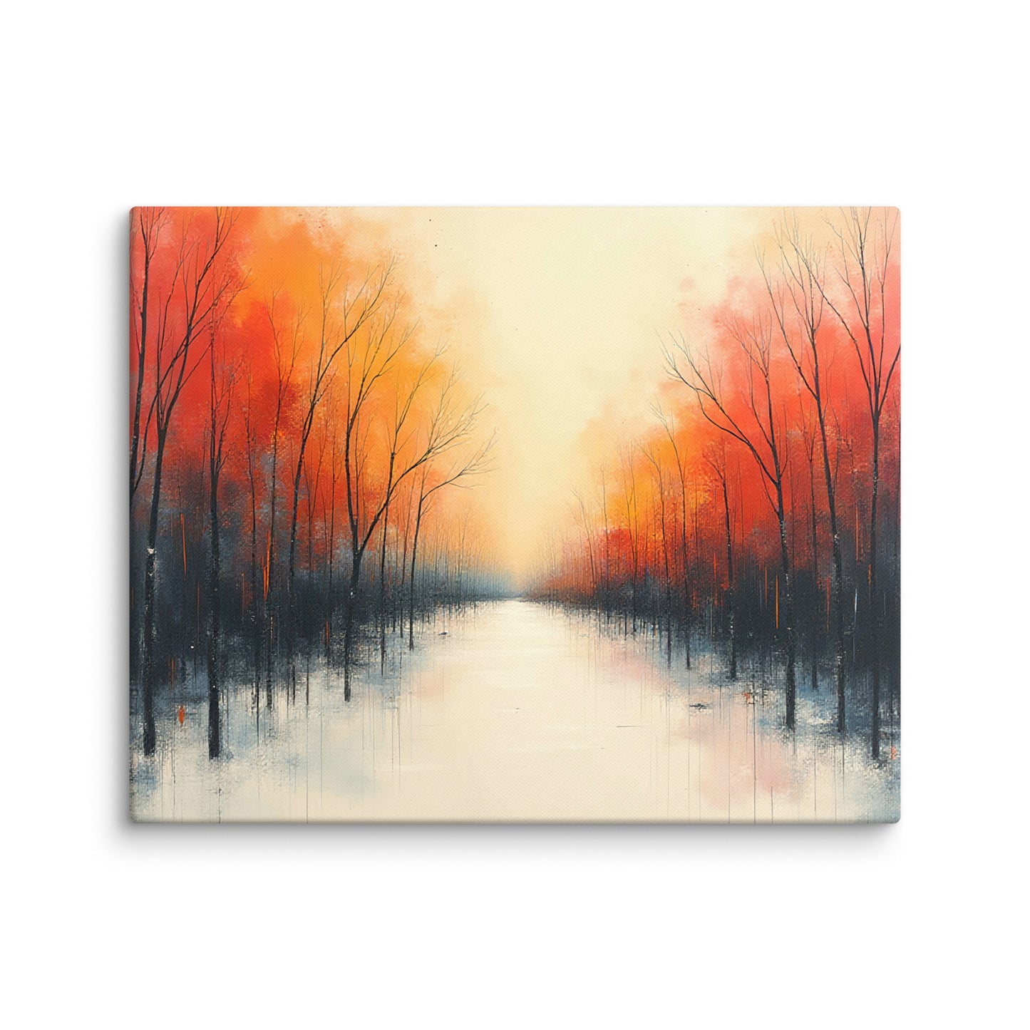 Silent Autumn Reflections, Canvas