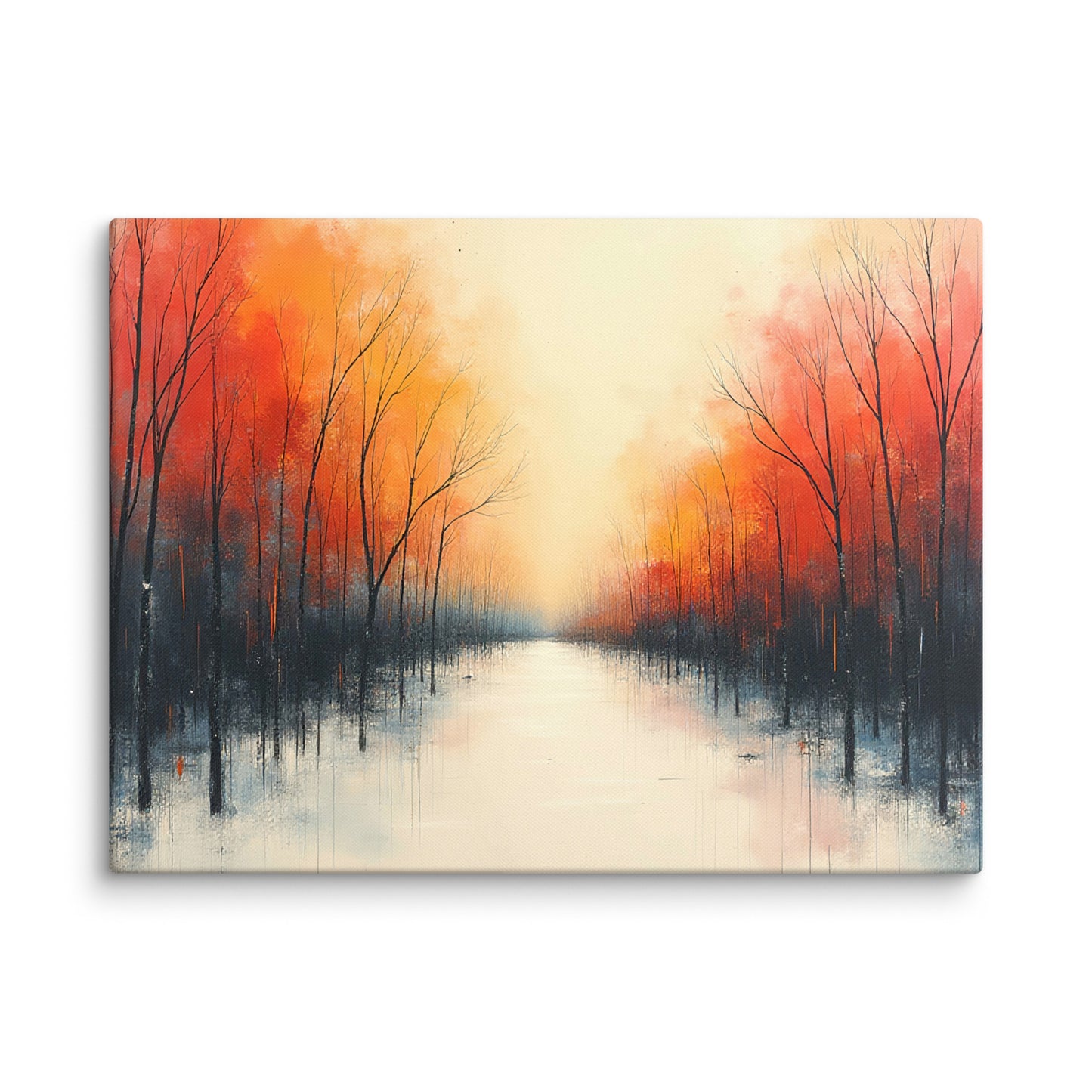 Silent Autumn Reflections, Canvas