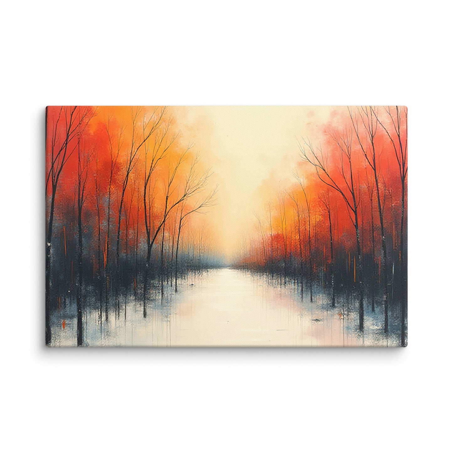 Silent Autumn Reflections, Canvas