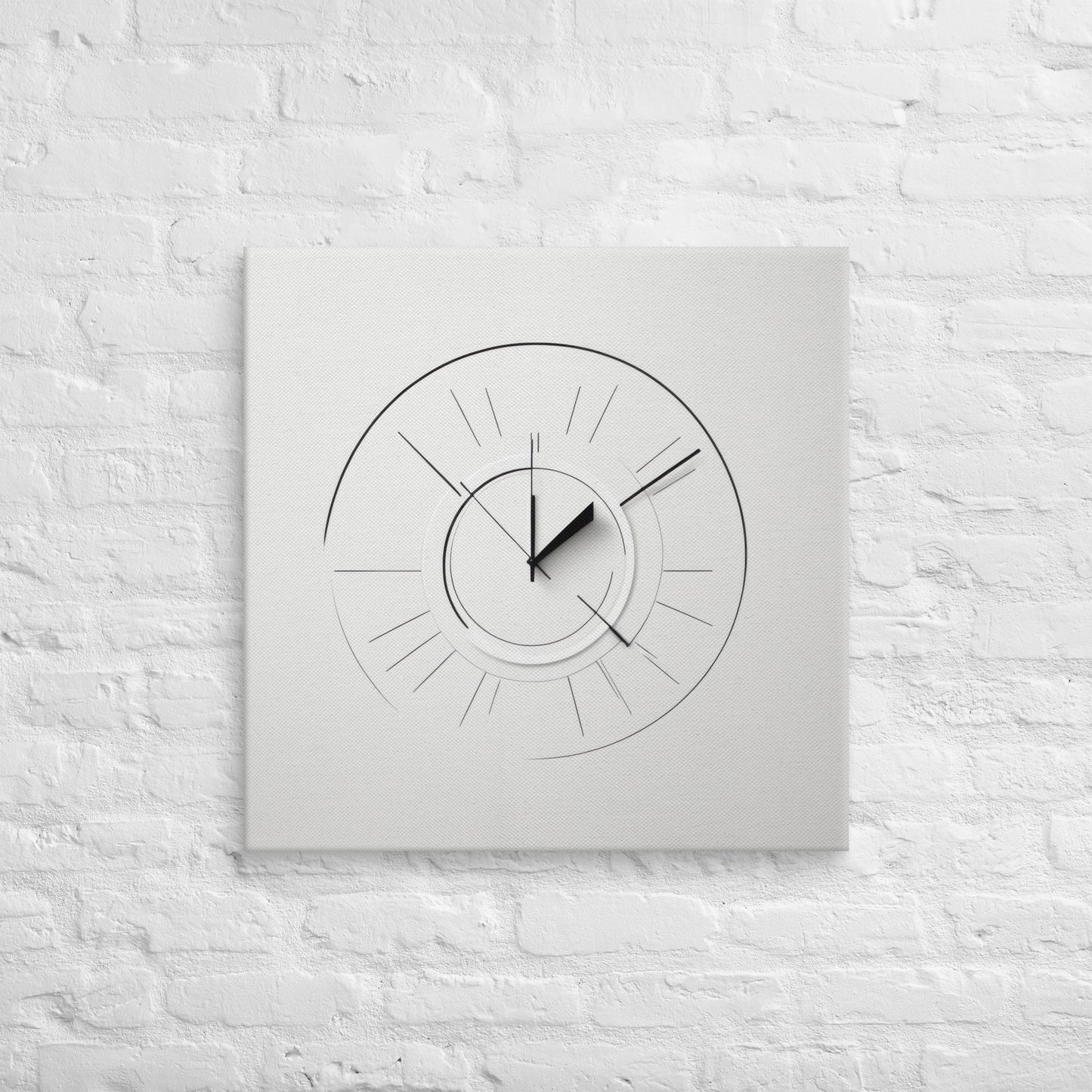 Minimalist Timeflow, Canvas