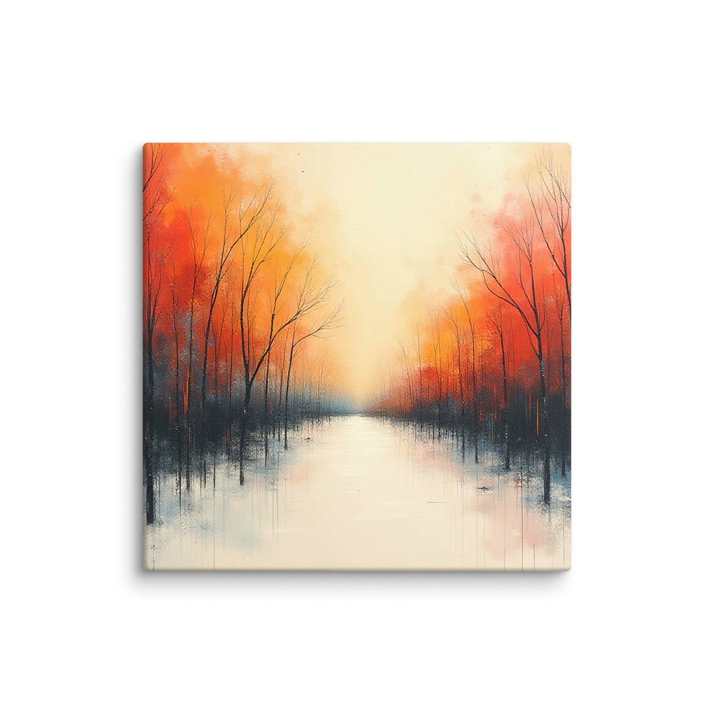 Silent Autumn Reflections, Canvas