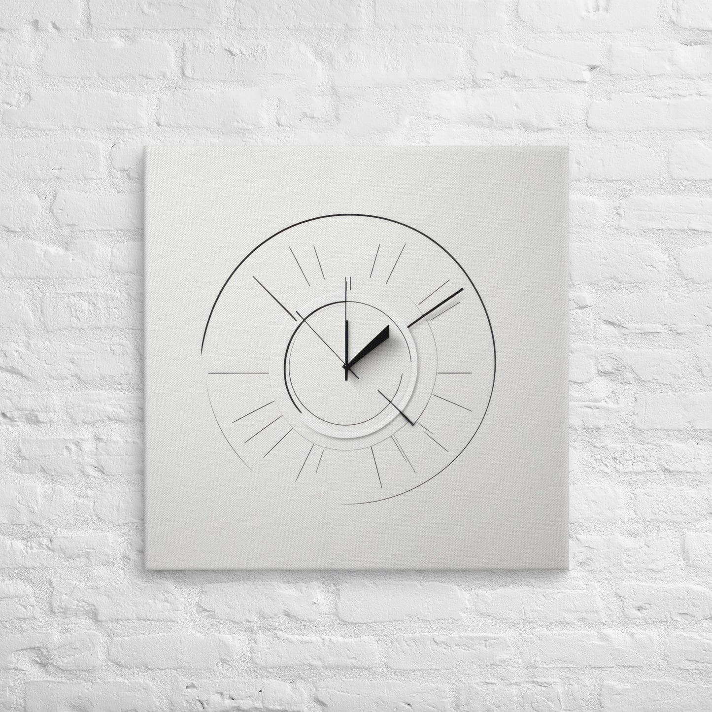 Minimalist Timeflow, Canvas