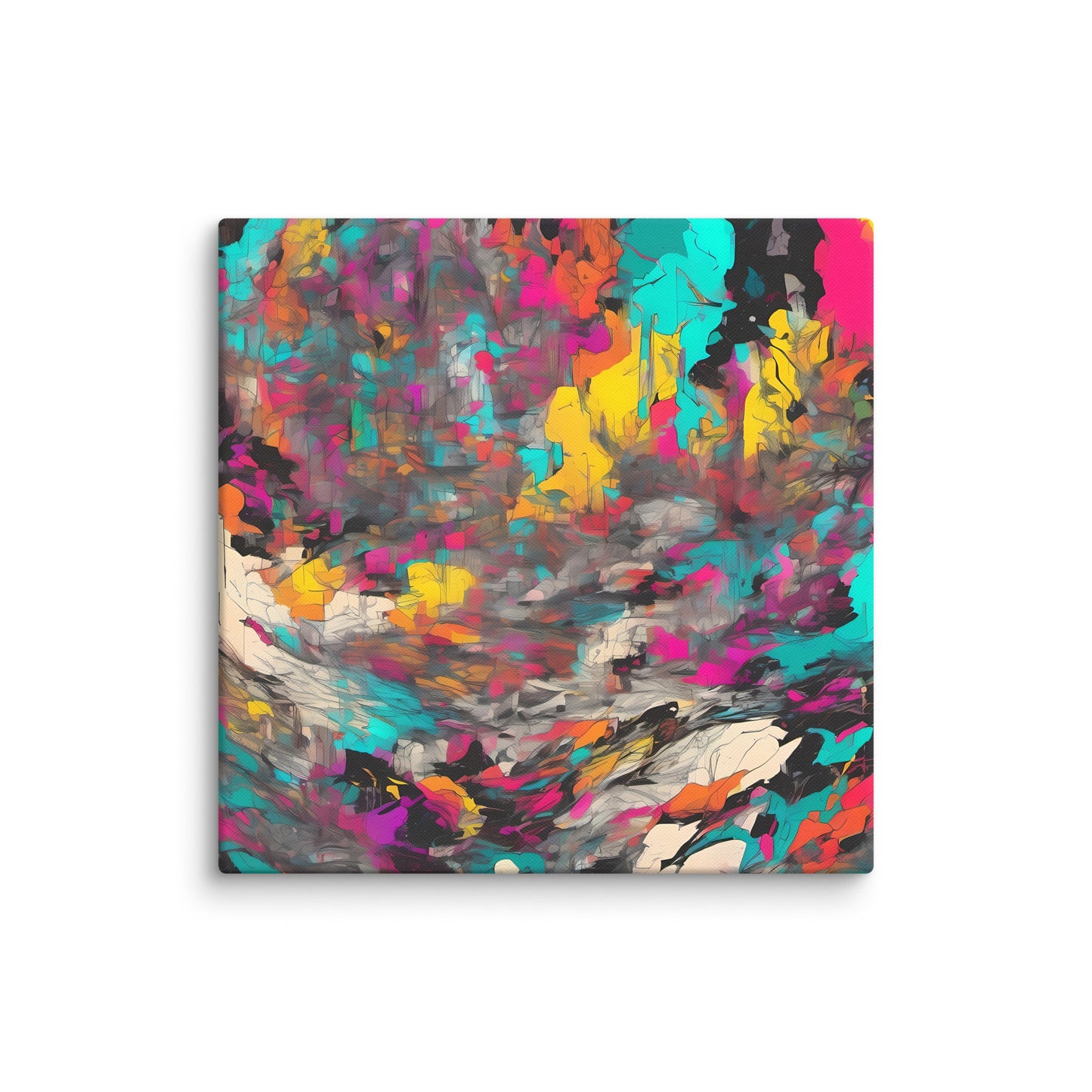 Neon Mirage, Canvas