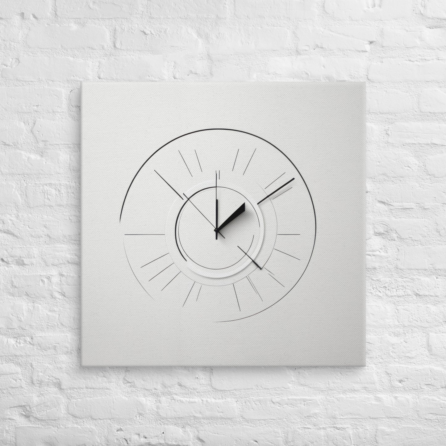 Minimalist Timeflow, Canvas