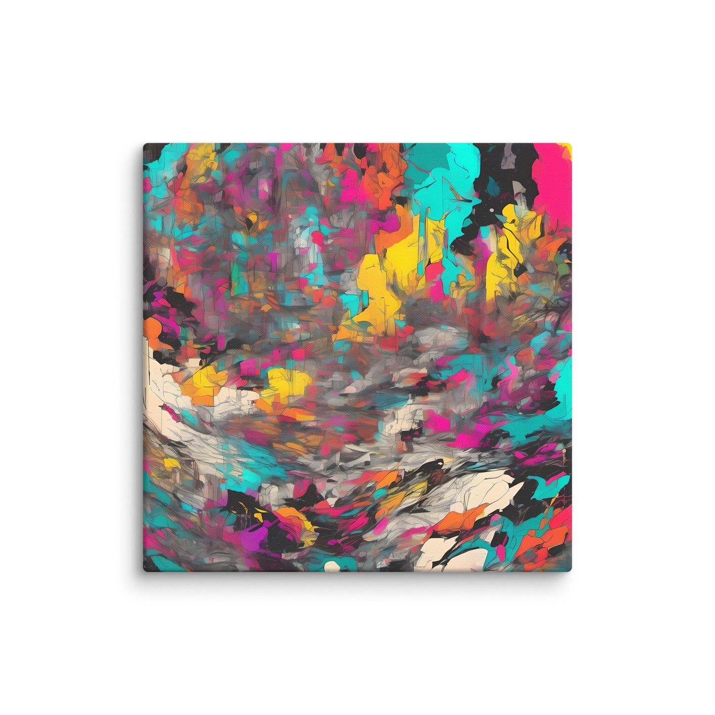 Neon Mirage, Canvas