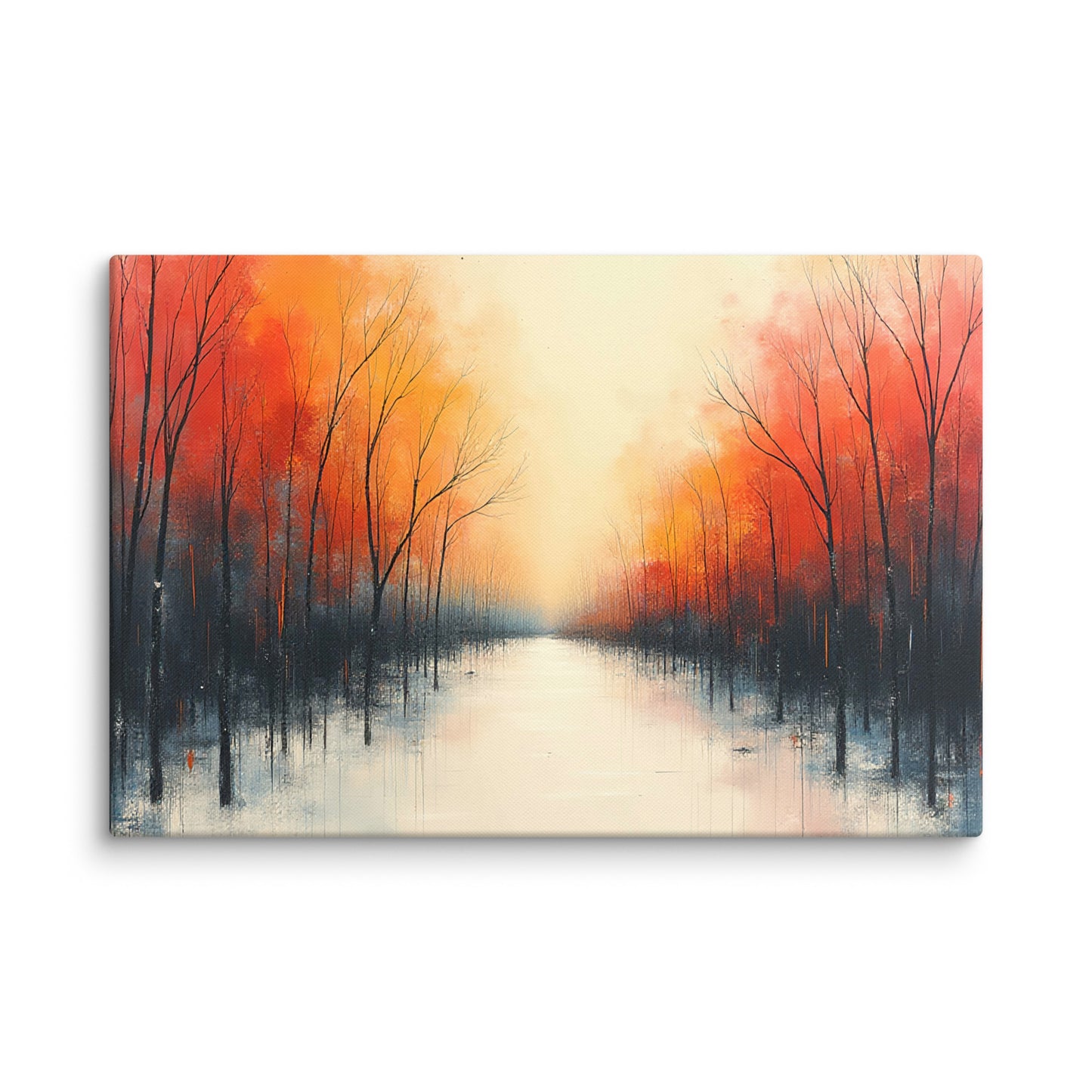 Silent Autumn Reflections, Canvas