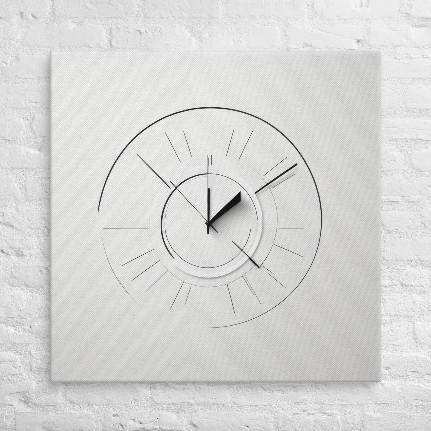 Minimalist Timeflow, Canvas