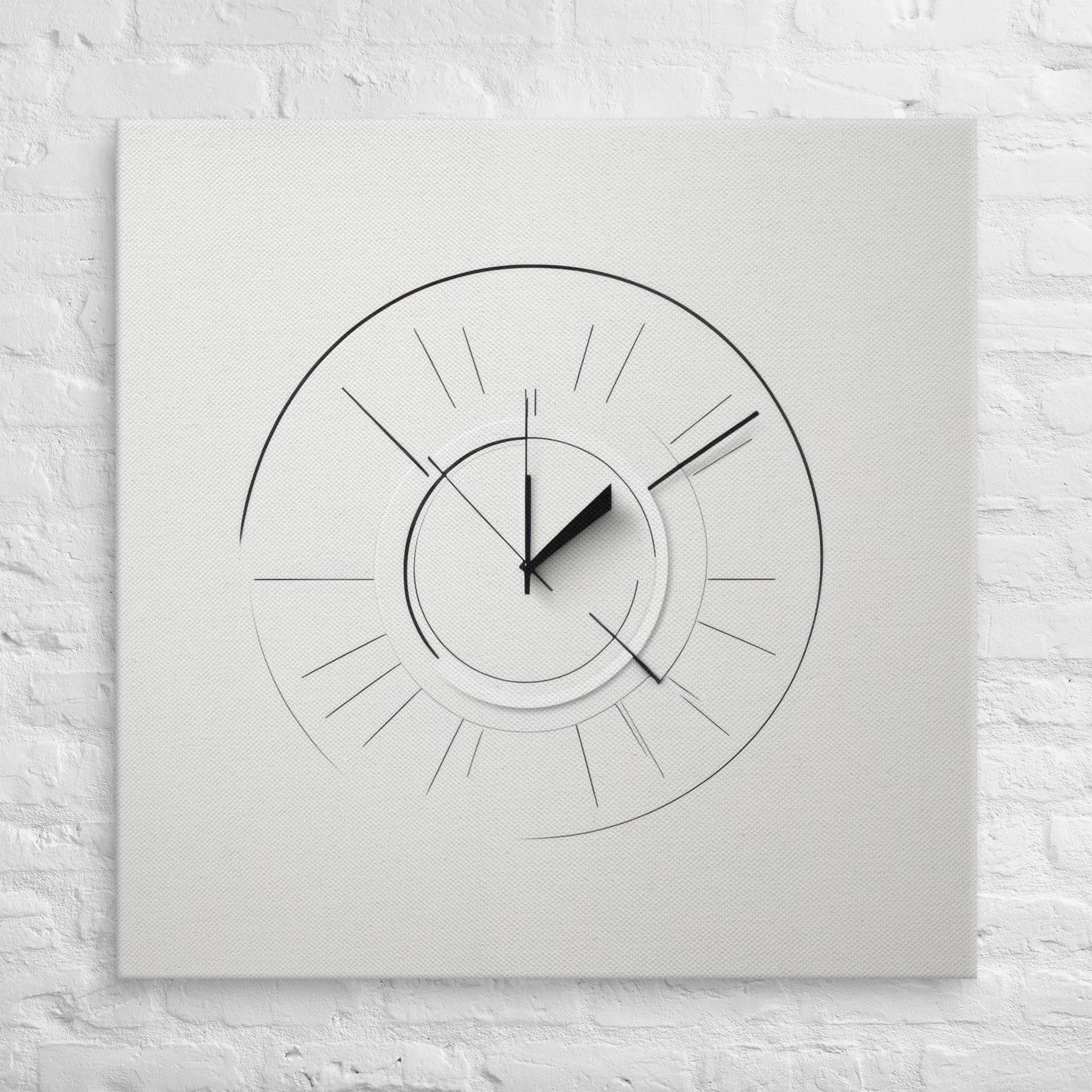 Minimalist Timeflow, Canvas