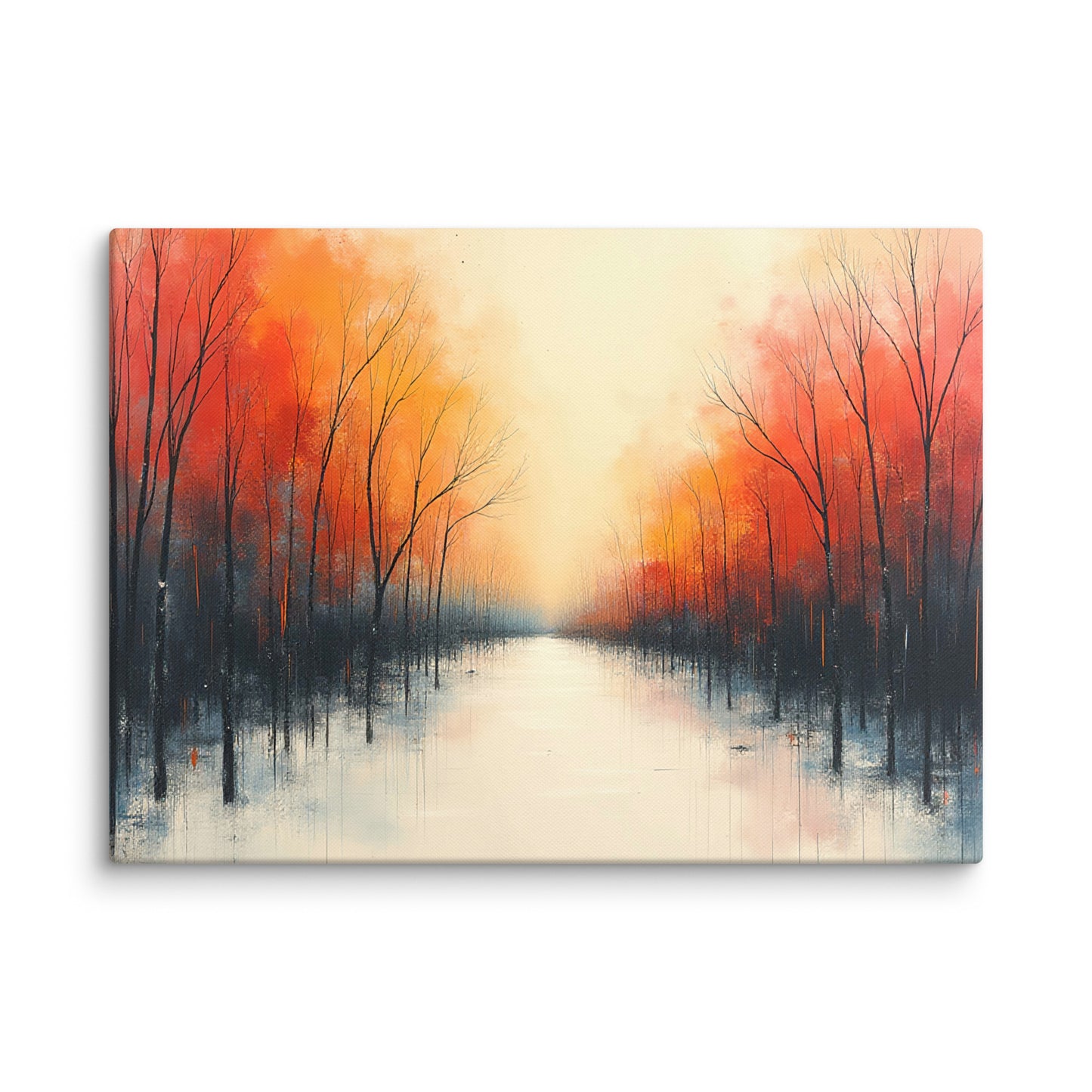 Silent Autumn Reflections, Canvas
