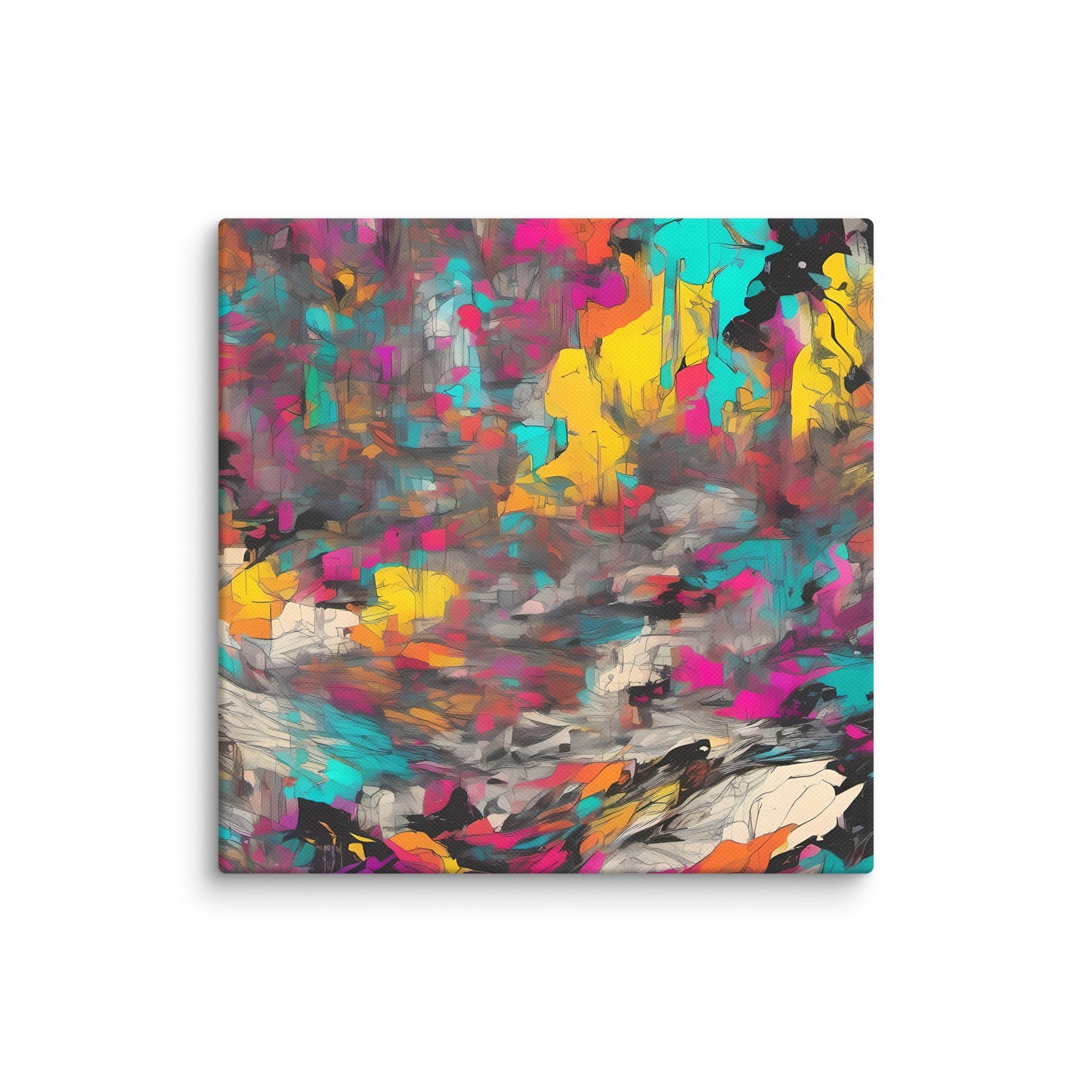 Neon Mirage, Canvas